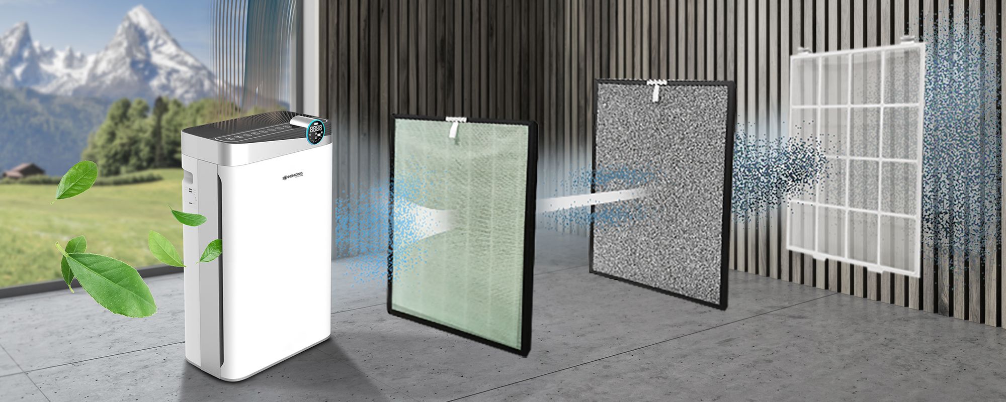 purificateur d'air filtre ambiance