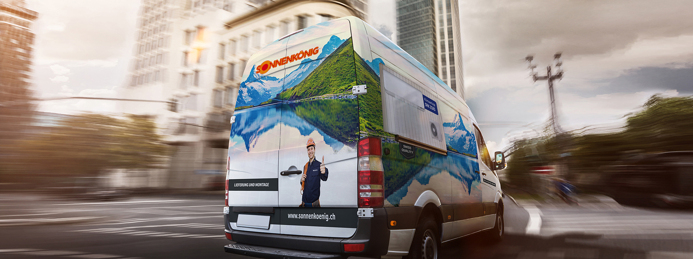sonnenkönig-delivery van picture slider